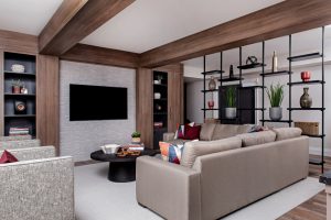 Living room Interior Design Oakville:Charlebois